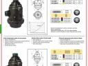 ARAG szűrő 316-os sorozat T6-os csatlakozással (szeleppel)