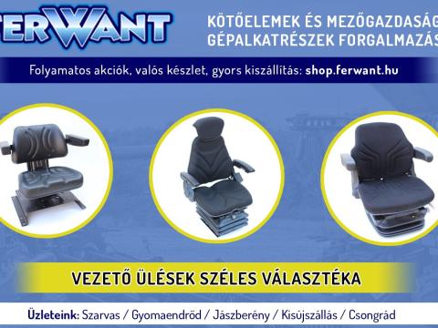 Vezetőülések széles választéka mezőgazdasági gépekhez Vezetőülések széles választéka mezőgazdasági gépekhez