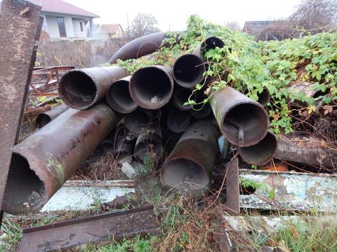 Vascső különböző méretben Vascső különböző méretben