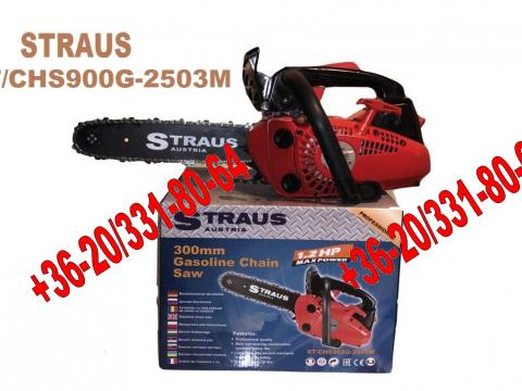 Láncfűrész Egykezes Gallyazó STRAUS ST/CHS900G 25,4cm³/1,2Le 30as láncvezető