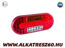Ledes hátsólámpa,  LED hátsó lámpa 12/24V traktor,  utánfutó,  pótkocsi