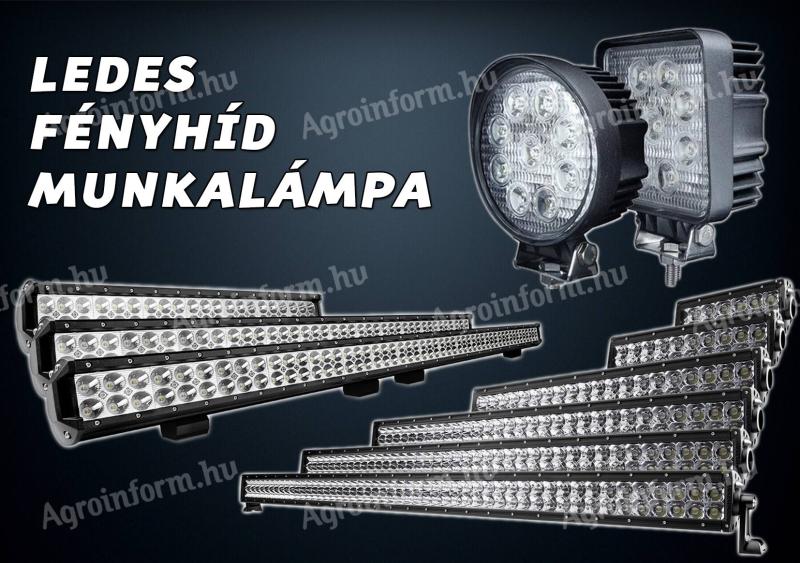 Ledes fényhíd,  munkalámpa,  LED lámpa,  traktor,  4x4,  offroad,  hajó