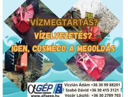 Csatornanyitók, réselők, árokásók: vízmegtartás felsőfokon