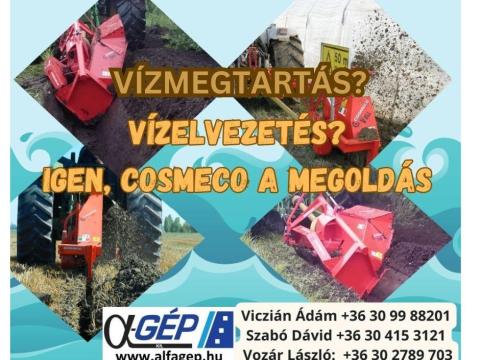 Csatornanyitók, réselők, árokásók: vízmegtartás felsőfokon Csatornanyitók, réselők, árokásók: vízmegtartás felsőfokon