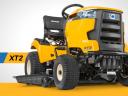 Fűnyírótraktor Cub Cadet XT3 QS127 oldalkidobós,  Kawasaki,  kéthengeres V-motorral