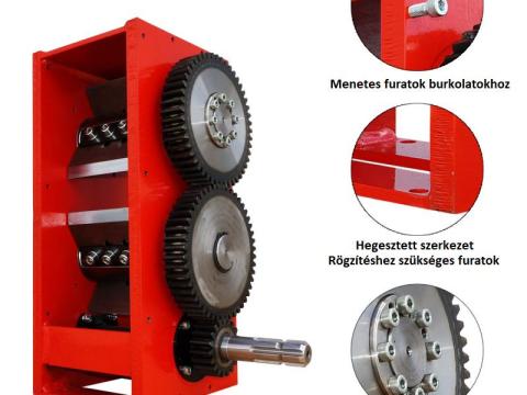 Ágaprító, ágdaráló, gallyaprító R-120/6 mechanizmus Ágaprító, ágdaráló, gallyaprító R-120/6 mechanizmus