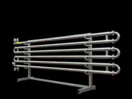 Csöves folyadékhűtő 47.000.kal/óra teljesítménnyel