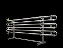 Csöves folyadékhűtő 62.700.kal/óra teljesítménnyel