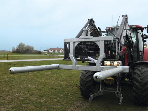 Fliegl Compact-Combi kerek bála felvevő Fliegl Compact-Combi kerek bála felvevő