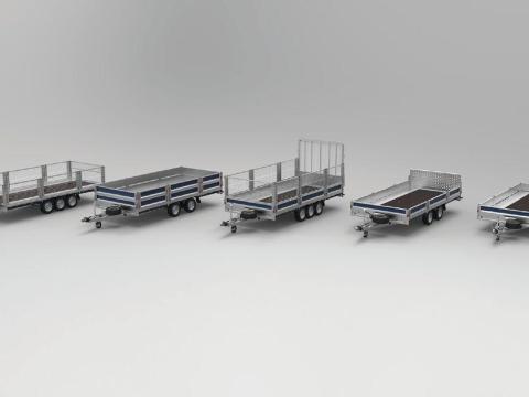 Brian James Trailers - Cargo Connect gépszállító utánfutó trailer Brian James Trailers - Cargo Connect gépszállító utánfutó trailer