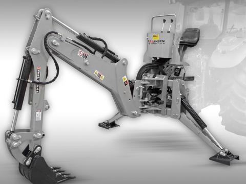 Függesztett árokásó traktorra - Jansen BHM-225 Függesztett árokásó traktorra - Jansen BHM-225