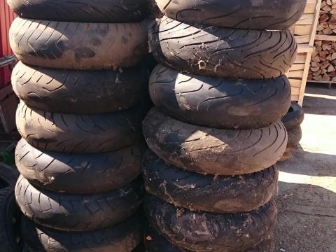 Használt hátsó motorgumik eladók többféle méretben