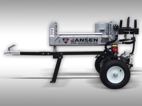 Vízszintes hasítógép - kétirányú - elektromos - JANSEN HS-20DS63E Vízszintes hasítógép - kétirányú - elektromos - JANSEN HS-20DS63E