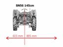 Szárzúzó - mulcsozó oldalkitolás nélkül - Jansen EFGC-145