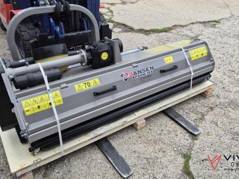 Szárzúzó - mulcsozó hidraulikus oldalkitolással - JANSEN EFGCH-195 Szárzúzó - mulcsozó hidraulikus oldalkitolással - JANSEN EFGCH-195