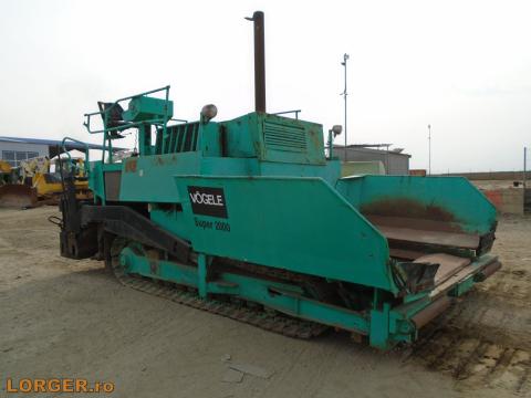 Vögele Super 2000 aszfaltozó gép Vögele Super 2000 aszfaltozó gép