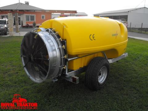 Új GJET 3000/810 vontatott axiál permetezőgép - ültetvény permetező Új GJET 3000/810 vontatott axiál permetezőgép - ültetvény permetező