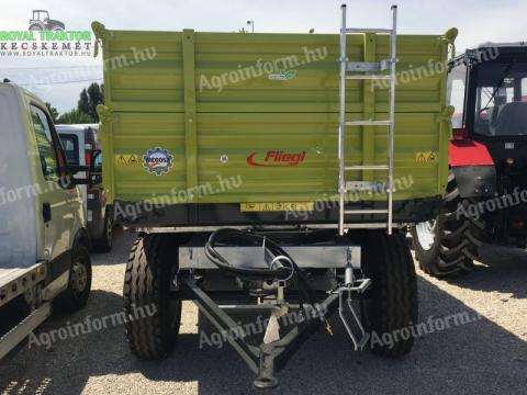 Új,  FLIEGL DK 110 kéttengelyes három oldalra billenős pótkocsi Új,  FLIEGL DK 110 kéttengelyes három oldalra billenős pótkocsi