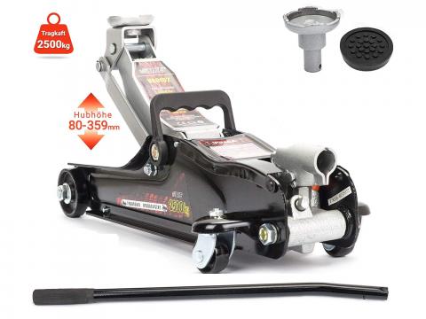 Autóemelő,  2.5T Alacsony Profilú Emelő 80 - 391mm * Verke V80102 * Hidraulikus 2.5 Tonnás Autóemelő,  2.5T Alacsony Profilú Emelő 80 - 391mm * Verke V80102 * Hidraulikus 2.5 Tonnás