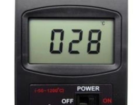 Talaj- és komposzt hőmérő - 100cm-es szondával Talaj- és komposzt hőmérő - 100cm-es szondával