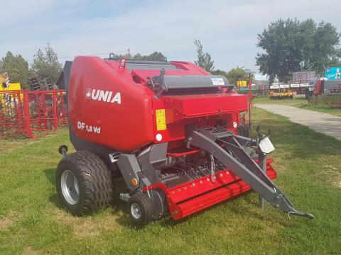 UNIA DF 1,8 Vd - Hengeres-rúdláncos fix kamrás bálázó,  szecskázóval