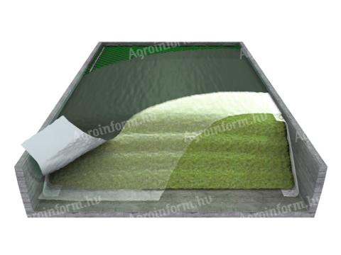 AKCIÓ!!! Rani fekete-fehér fólia 18x0,  18x52 m silófólia AKCIÓ!!! Rani fekete-fehér fólia 18x0,  18x52 m silófólia