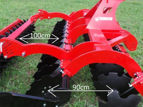 TerraKING rövidtárcsa 2.50-4.00m Parker hengerrel TerraKING rövidtárcsa 2.50-4.00m Parker hengerrel