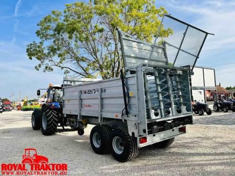 CYNKOMET 8 tonnás szervestrágyaszóró CYNKOMET 8 tonnás szervestrágyaszóró