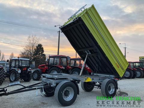 Új,  FLIEGL 11 Tonnás kéttengelyes három oldalra billenős pótkocsi Új,  FLIEGL 11 Tonnás kéttengelyes három oldalra billenős pótkocsi