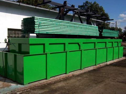 Merítő kád, áztató kád, impregnáló kád Merítő kád, áztató kád, impregnáló kád