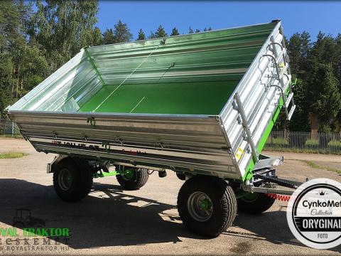 Új CYNKOMET 8 tonnás pótkocsi 5 év garanciával Új CYNKOMET 8 tonnás pótkocsi 5 év garanciával