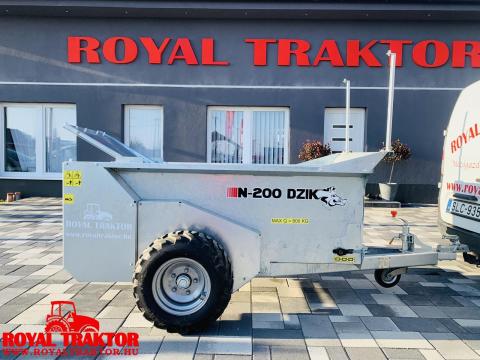 Új CYNKOMET 1 Tonnás Szerves trágyaszóró - 5 Év Garanciával Új CYNKOMET 1 Tonnás Szerves trágyaszóró - 5 Év Garanciával