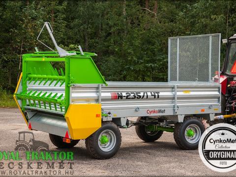 Új CYNKOMET 4 Tonnás Szerves trágyaszóró - 5 Év Garanciával Új CYNKOMET 4 Tonnás Szerves trágyaszóró - 5 Év Garanciával
