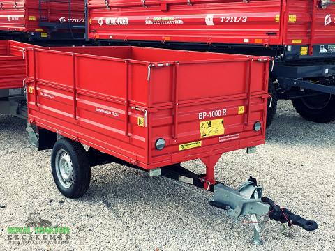 BP 1000 R egytengelyes pótkocsi BP 1000 R egytengelyes pótkocsi