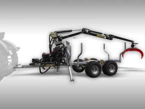 Erdészeti kiközelítő,  fakihordó - Jansen HRW-15Pro horganyzott Erdészeti kiközelítő,  fakihordó - Jansen HRW-15Pro horganyzott