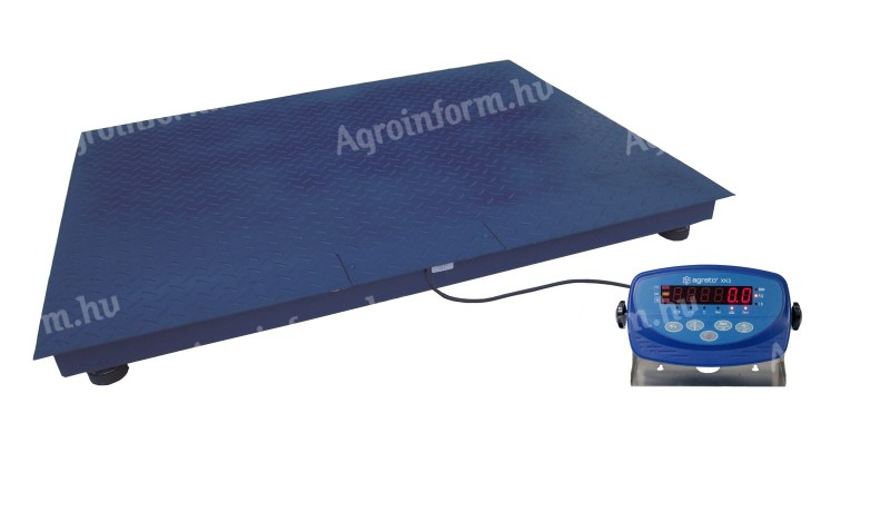 AGRETO raktári mérleg 2000 kg terhelésig