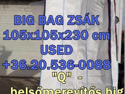 Bigbag zsák 200-240-cm FORMATARTÓ“Q” big bag JUMBÓ ZSÁK 20 körzet 536-0088 Bigbag zsák 200-240-cm FORMATARTÓ“Q” big bag JUMBÓ ZSÁK 20 körzet 536-0088