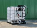 1000 literes új IBC ADR-vizsgával, DT-Standard 230V 60 liter/p kimérőszerkezet