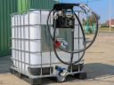 1000 literes új IBC ADR-vizsgával,  DT-Standard 230V 60 liter/p kimérőszerkezettel