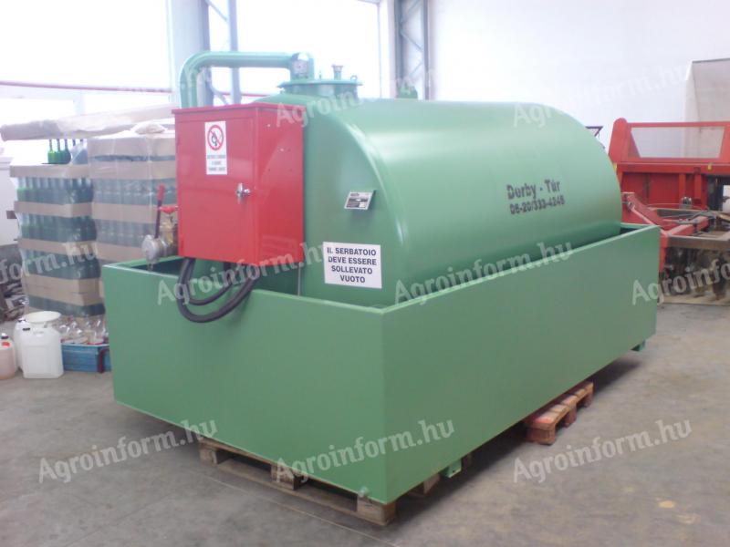 Folyadék tárolására (Gázolaj) használt tartály