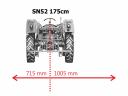 Szárzúzó - mulcsozó oldalkitolás nélkül - JANSEN EFGC-175