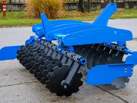 Rövidtárcsa sorvédővel, 2.5m Rövidtárcsa sorvédővel, 2.5m