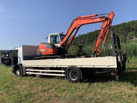 Traktor - Nehézgép szállítás Vas megyei telephelyről Győr Szombathely Sopron