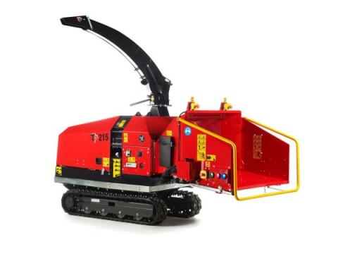 LINDDANA TP 215 TRACK ágaprító,  ágdaráló,  faszecskázó LINDDANA TP 215 TRACK ágaprító,  ágdaráló,  faszecskázó