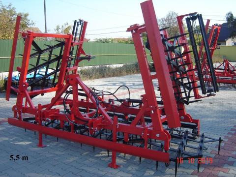 Borona új simítóval és rögtörővel 5,5 m Borona új simítóval és rögtörővel 5,5 m