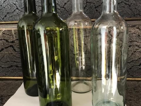Boros palack,  0,75 literes boros üveg Boros palack,  0,75 literes boros üveg