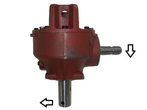 Szöghajtómű gödörfúróhoz - 2. típus