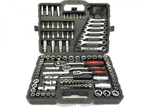 Szerszámkészlet 120 db.os * Möller MR60759 * racsnis dugókulcs, krova, torx, kulcs, stb Szerszámkészlet 120 db.os * Möller MR60759 * racsnis dugókulcs, krova, torx, kulcs, stb