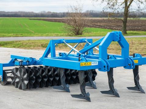 Grubber 2 sor hullámos tárcsával, 2 m