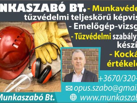 Munkavédelmi,  tűzvédelmi szaktanácsadás,  emelőgép-vizsgálatok Munkavédelmi,  tűzvédelmi szaktanácsadás,  emelőgép-vizsgálatok